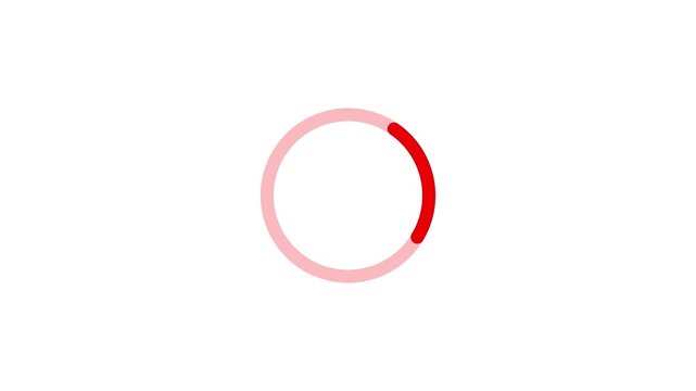 Loading upload download footage white color animation 4k video.
