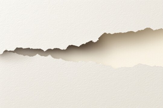 Elegant Soft Deckled Torn Paper Overlay
