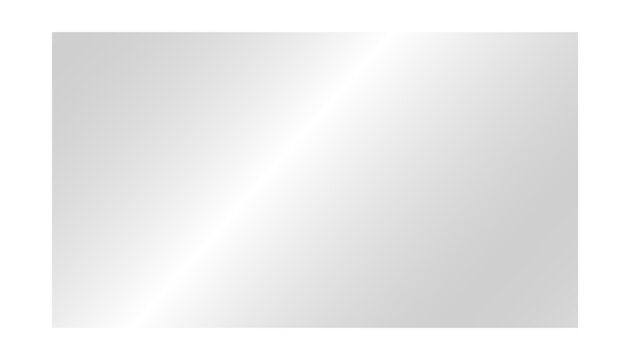 Realistic Clear Glass Panel with Glossy Reflection, Transparent Shiny Screen Overlay, Window Laptop TV Display Glare Effect, Plastic Sheet Texture