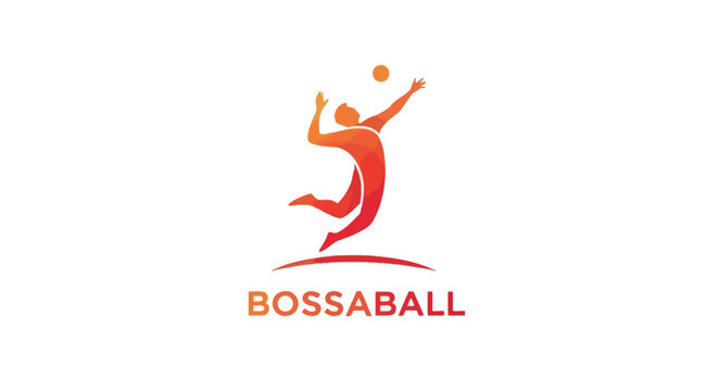 Dynamic BossaBall Player in Action with Orange Color Scheme.