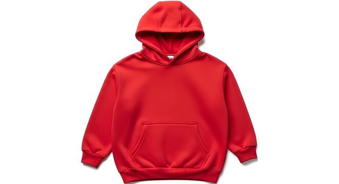 red jacket isolated on white