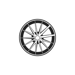 Fototapeta premium Detailed view of a wheel.