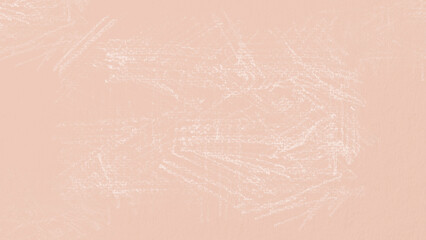 Fototapeta premium Peach desktop wallpaper with a subtle textured finish. The peach color adds warmth, making it ideal for a calming desktop wallpaper. Creative peach colored background with copy space.