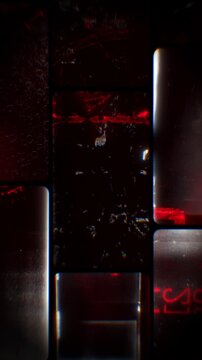 Flickering noisy grunge style film reel effect loop.
