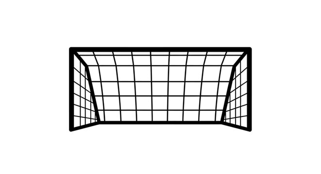 Soccer Goal Net Football Target.