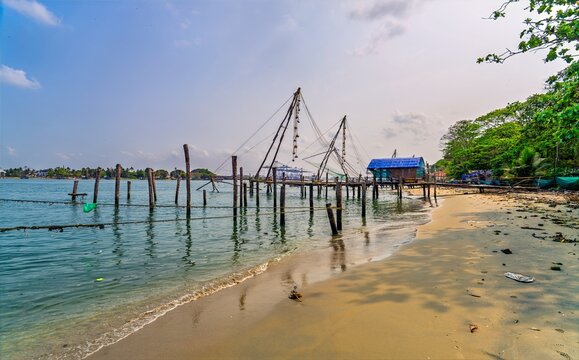 India, Kerala, Kochi, Cheena Vala, 28-February-2026