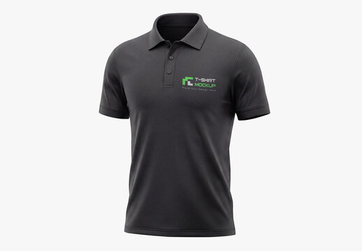 Polo T-Shirt Mockup Template