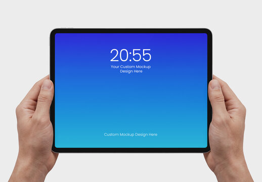 Tablet screen Mockup