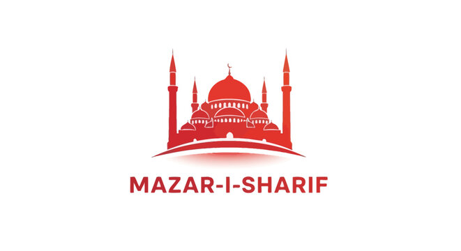 Mazar-i-Sharif Mosque - A Symbolic Representation of Islamic Architecture.