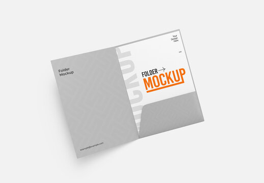 Presentation Folder Mockup
