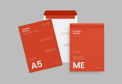 Corporate Envelope Mockup