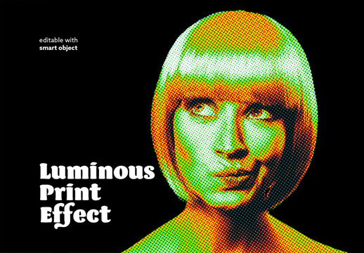 Luminouse Print Photo Effect