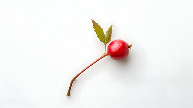 pomegranate eon a white background