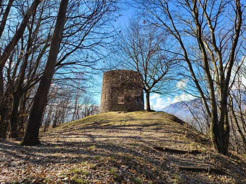 Camorino, Switzerland, Hunger fort, historical building