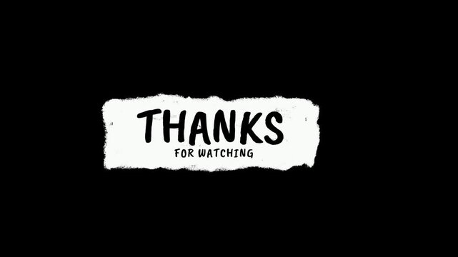 Thank you for watching animation video. rough box and coarse texture in black background
