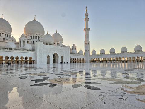 Sheikh Zayed Mosque in Abu Dhabi