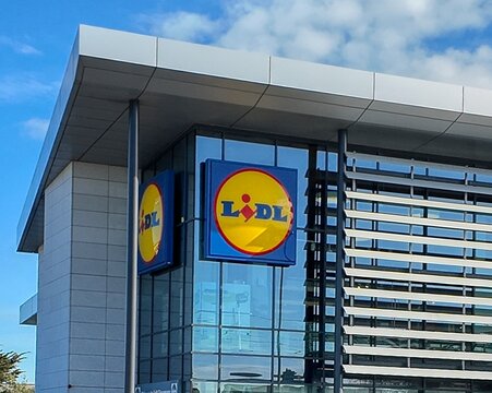 a lidl food store in ireland