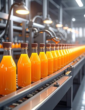Orange juice production