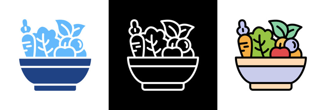 Fresh Ingredients triple icon
