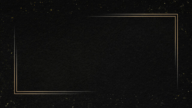 Elegant black textured desktop wallpaper with gold accents
