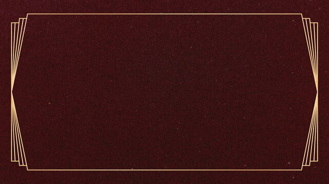 Elegant maroon textured desktop wallpaper with gold geometric accents