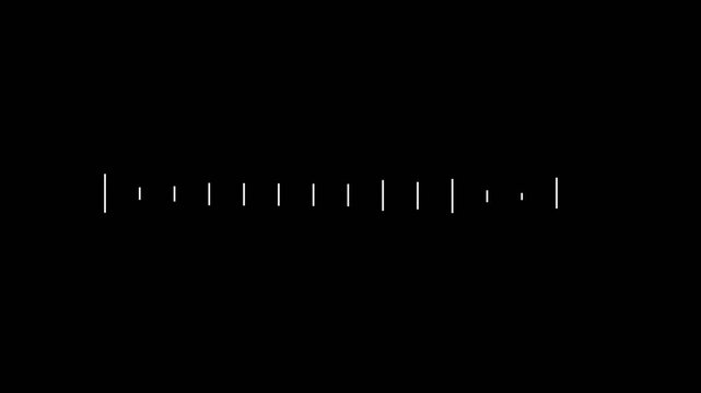 Abstract Neon Audio Visualizer with Geometric Shapes and Spikes.and 4k video