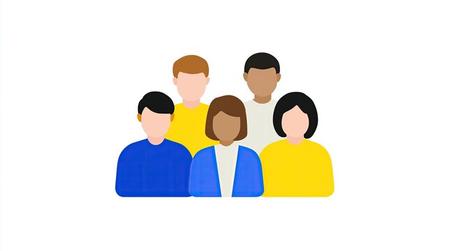 Members of group chat in the messenger