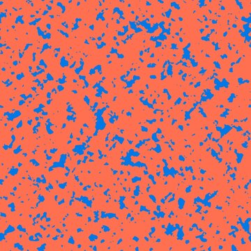 Orange blue terrazzo seamless texture marble background