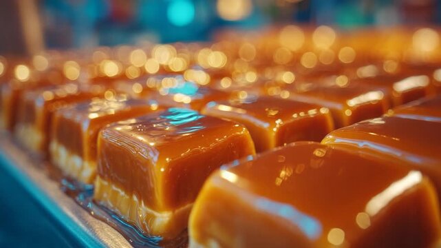 chocolate cake with caramel