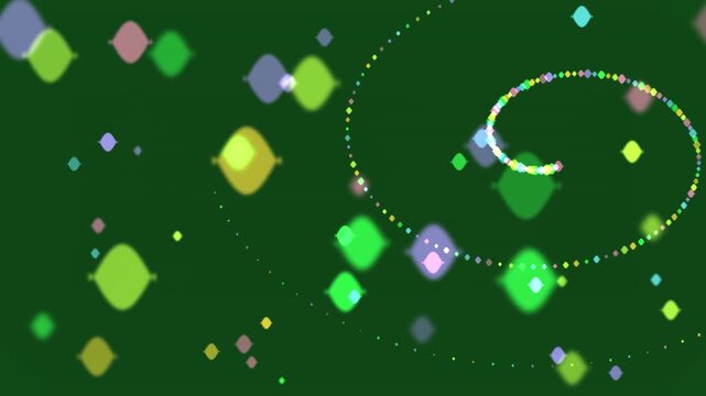 Fluorescent dna helix animation with glowing nucleotides, genetic sequence visualization, molecular biology motion