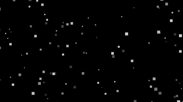 Cosmic starfield animation loop seamless dark sky twinkling stars cosmos galaxy universe night