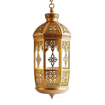 antique brass lantern with transparent background PNG and JPEG image