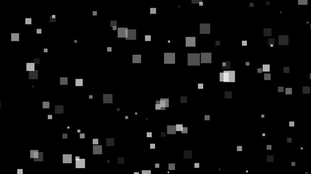 Abstract digital noise transition morphing to pixelated glitch pixels