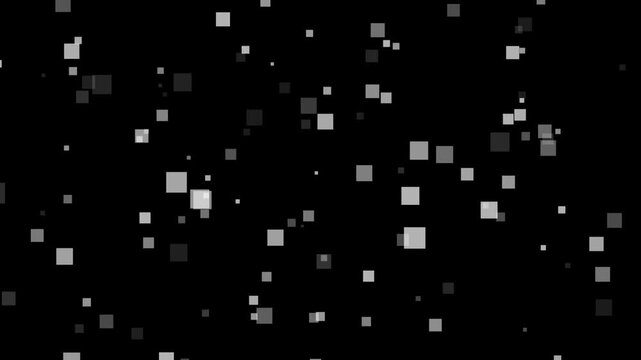 Abstract digital noise transitioning to pixelated glitch effect animation binary chaos