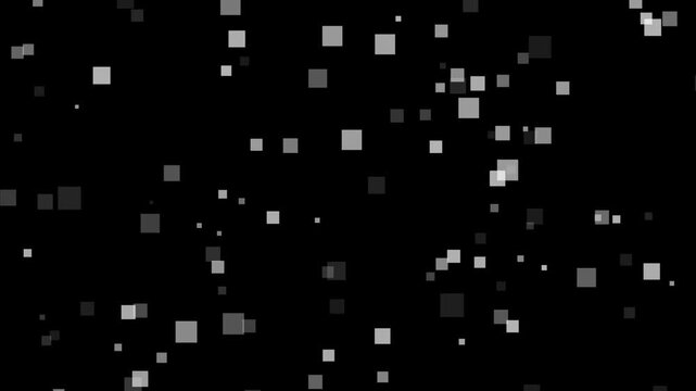 Abstract digital rain animation, futuristic data flow, cyberpunk style, tech motion binary black bright