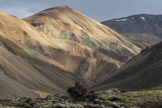 Rhyolite Mountains, Landmannalaugar, Icelandic Highlands, Iceland