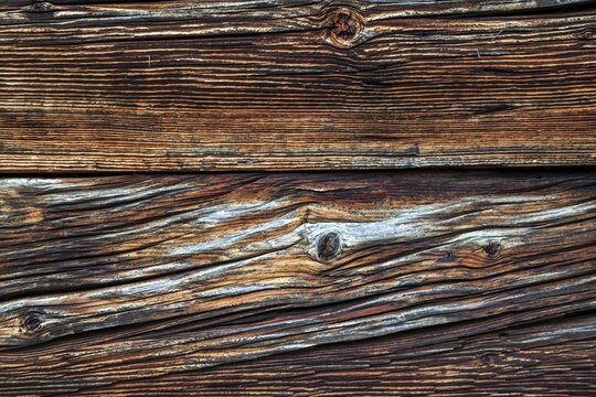 Weathered wood with knotholes, wood structure, Baden-W&uuml;rttemberg, Germany