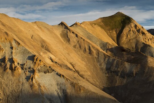 Rhyolite Mountains, J&ouml;kulgil, Landmannalaugar, Fjallabak, Icelandic Highlands, Iceland