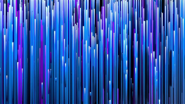 Futuristic Neon Light Lines Loop