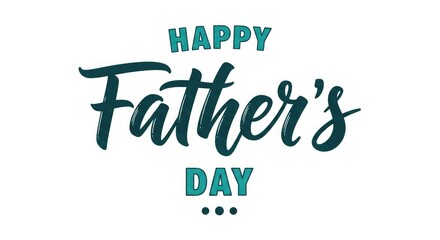 Fototapeta premium Happy father's day celebrate dad with heartfelt wishes and loving greetings a special day