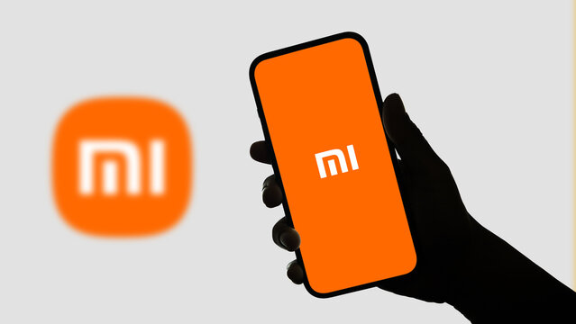 Xiaomi logo displayed on a smartphone screen &ndash; Delhi, India &ndash; June 04, 2025