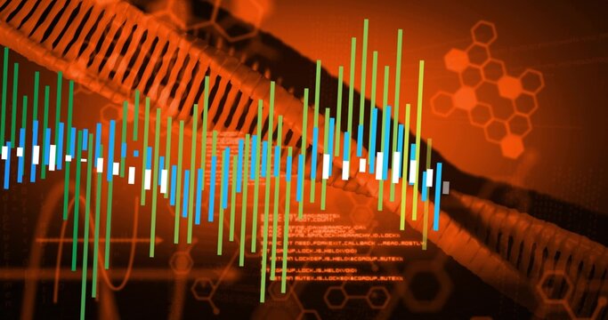 Displaying braided conduit running diagonally in virtual graphic, showing multicolor bars, hex code