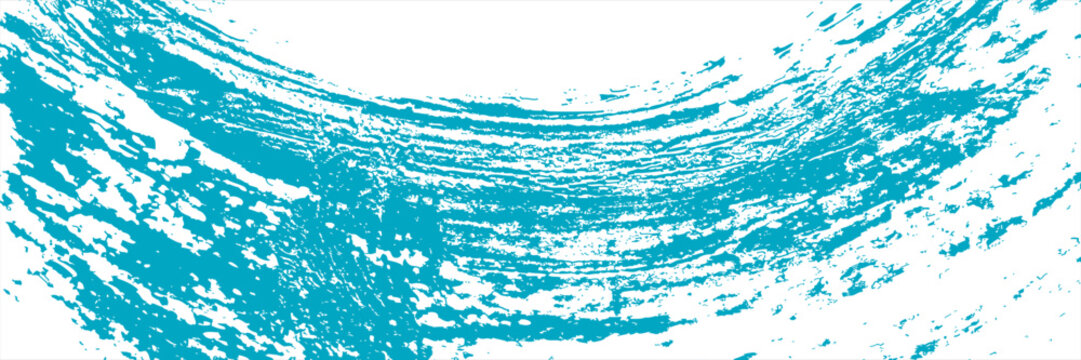 Hand drawn abstract organic shape brush . Decorative doodle pattern.