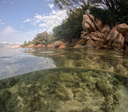   Le Farfalle beach in San Teodoro Sardinia Italy