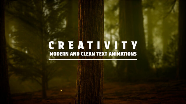 Modern and Clean Text Animations
