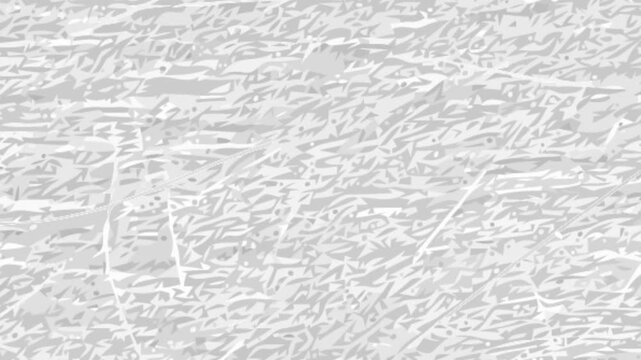 Crumpled paper stop motion animation, Textured white paper background. The concept of sketch pad, design, retro style, wrinkle, frayed, blank