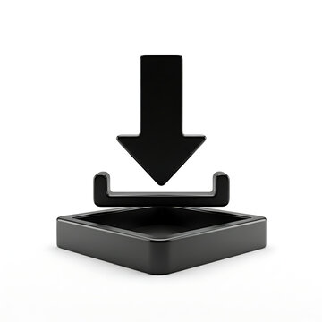 Download Icon: A sleek, modern download icon, conveying a sense of digital access and straightforward action.