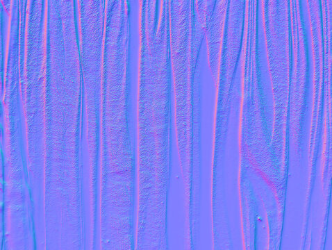 Wavy fabric background in normal map