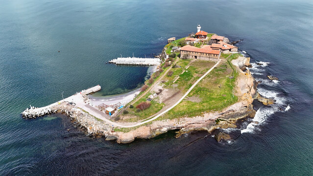 Saint Anastasia Island, a quiet jewel resting in the Black Sea