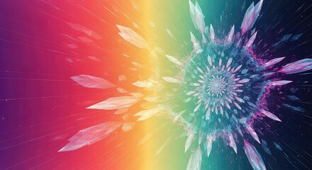 Obraz premium A compelling visual representation of endless conceptual space, suggesting boundless scope, perpetual movement, and profound universal distance, outlook, expansion, conceptual